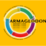 Armageddon Weight Loss Logo